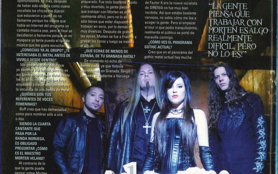 ENTREVISTA AILYN de SIRENIA (NOR)