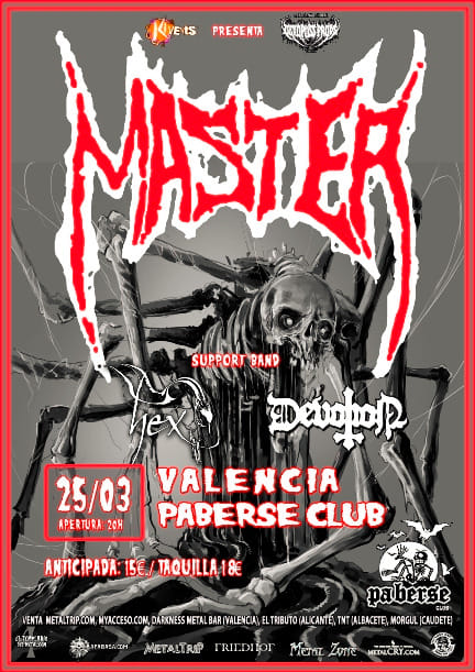 MASTER + HEX + DEVOTION (25/03/22) VALENCIA