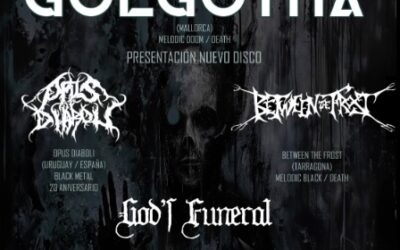 GOLGOTHA + BETWEEN THE FROST + GOD’S FUNERAL + OPUS DIABOLI 12/04/25 PUB DARKNESS (SDV)