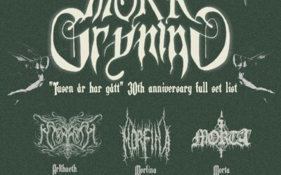 MÖRK GRYNING + MORFINA + ARKHAETH + MORTA 20/09/ 25 ZULÚ KLUB (ALD)