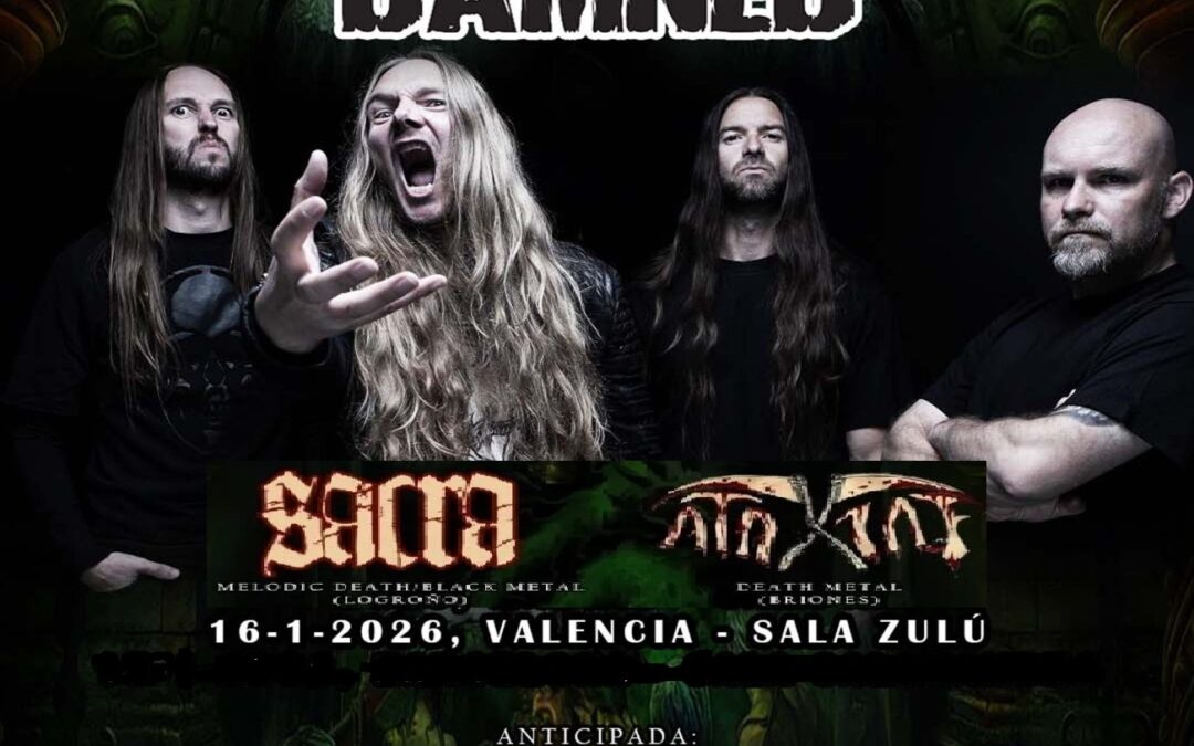 LEGION OF THE DAMNED + SACRA + ATAXIA.F 16/01/26 ZULÚ KLUB (ALD)